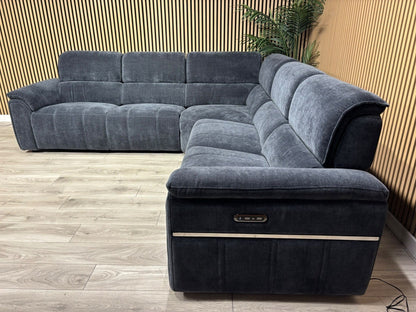 Furniture Village ECLIPSE Style Large Fabric Power Recliner Corner - RRP £3,995