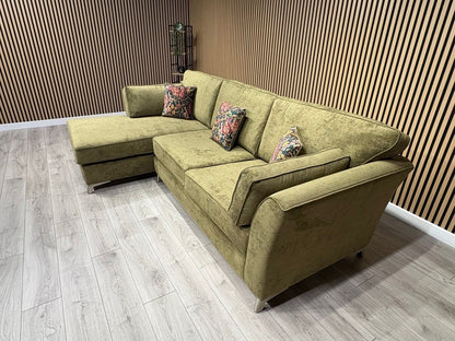 Furniture Village SASHA Fabric Large LHF Chaise Corner Sofa - RRP £3,295
