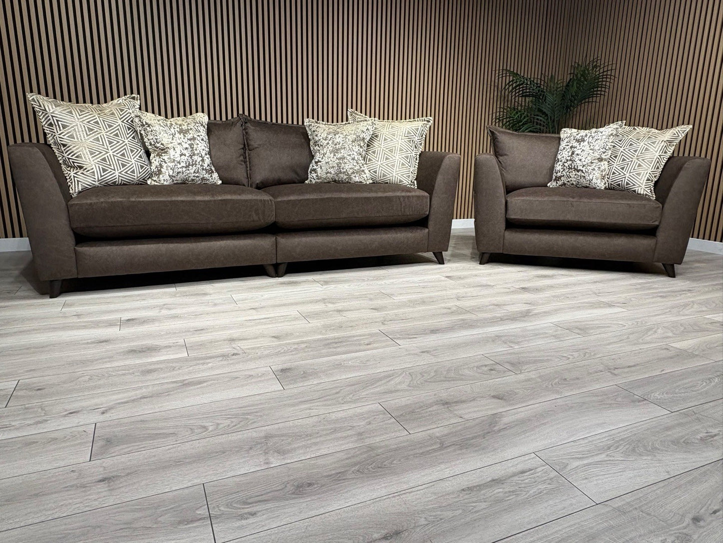Ashley Manor SAN MATTEO 4 Seater Sofa + Love Chair Set - RRP £5290