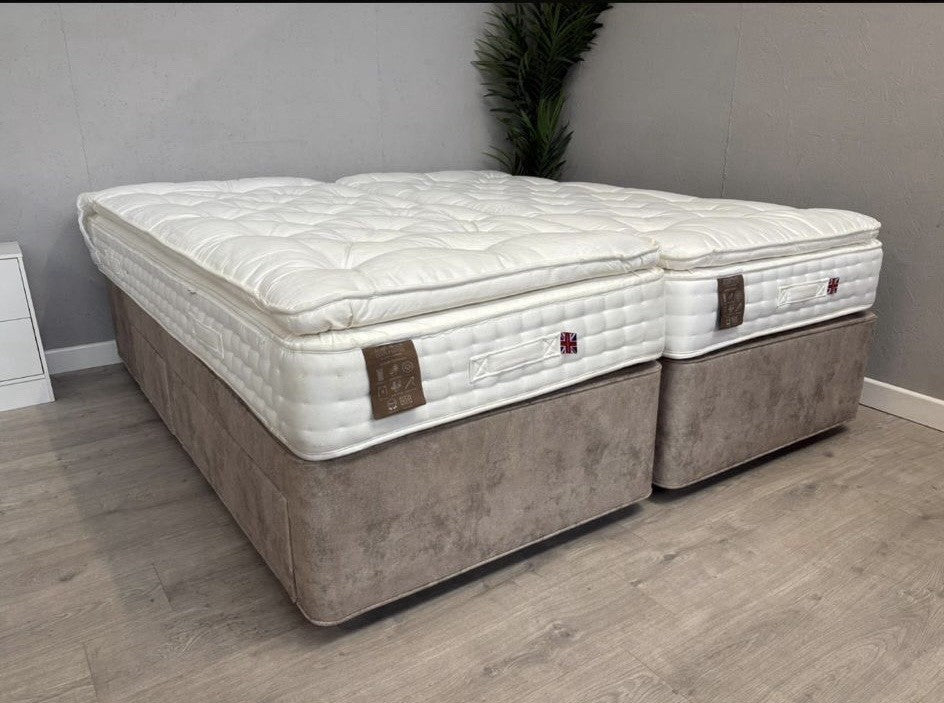 Staples and Co Artisan OPULENCE Zip & Link Mattress, 6ft Superking - RRP £2,399