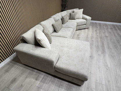 DFS Sample - Pandora LHF Large Chaise Corner Sofa - RRP: £3495