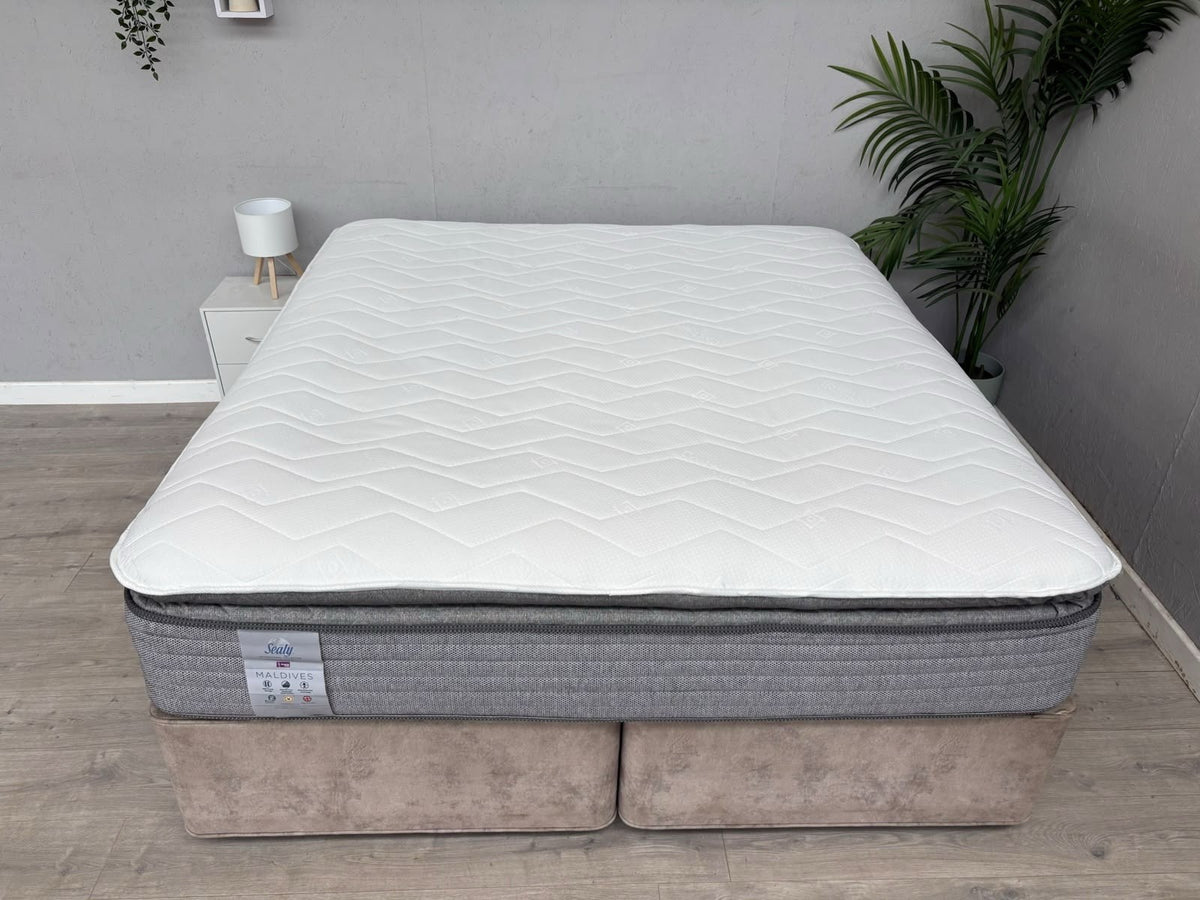 Sealy MALDIVES 2800 Pocket Sprung 6ft Superking Mattress, Medium - RRP £2,899