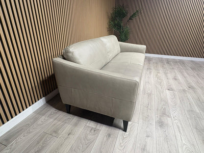 John Lewis BAILEY Style 3 Seater Leather Sofa RRP £2395