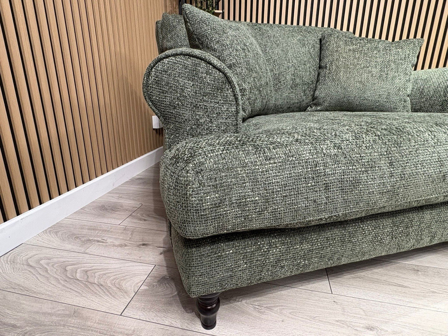 Laura Ashley LYNDEN Style Fabric 3 Seater Sofa + 2 x Armchairs Set - RRP £3695