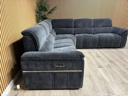 Furniture Village ECLIPSE Style Large Fabric Power Recliner Corner - RRP £3,995