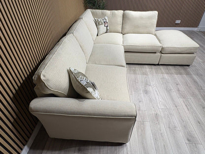 Furniture Village NEW LEGEND RHF Open Chaise Corner Sofa - RRP £1995