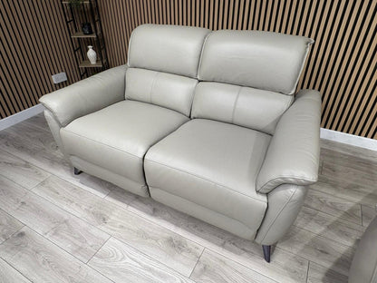 Furniture Village JUDE Style Leather 2 Seater Sofa + Armchair Set - RRP £4,440