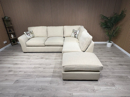 Furniture Village NEW LEGEND RHF Open Chaise Corner Sofa - RRP £1995