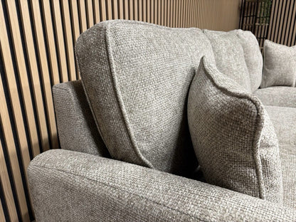Laura Ashley LYNDEN Style Fabric 3 Seater RHF Chaise Corner Sofa - RRP £2625