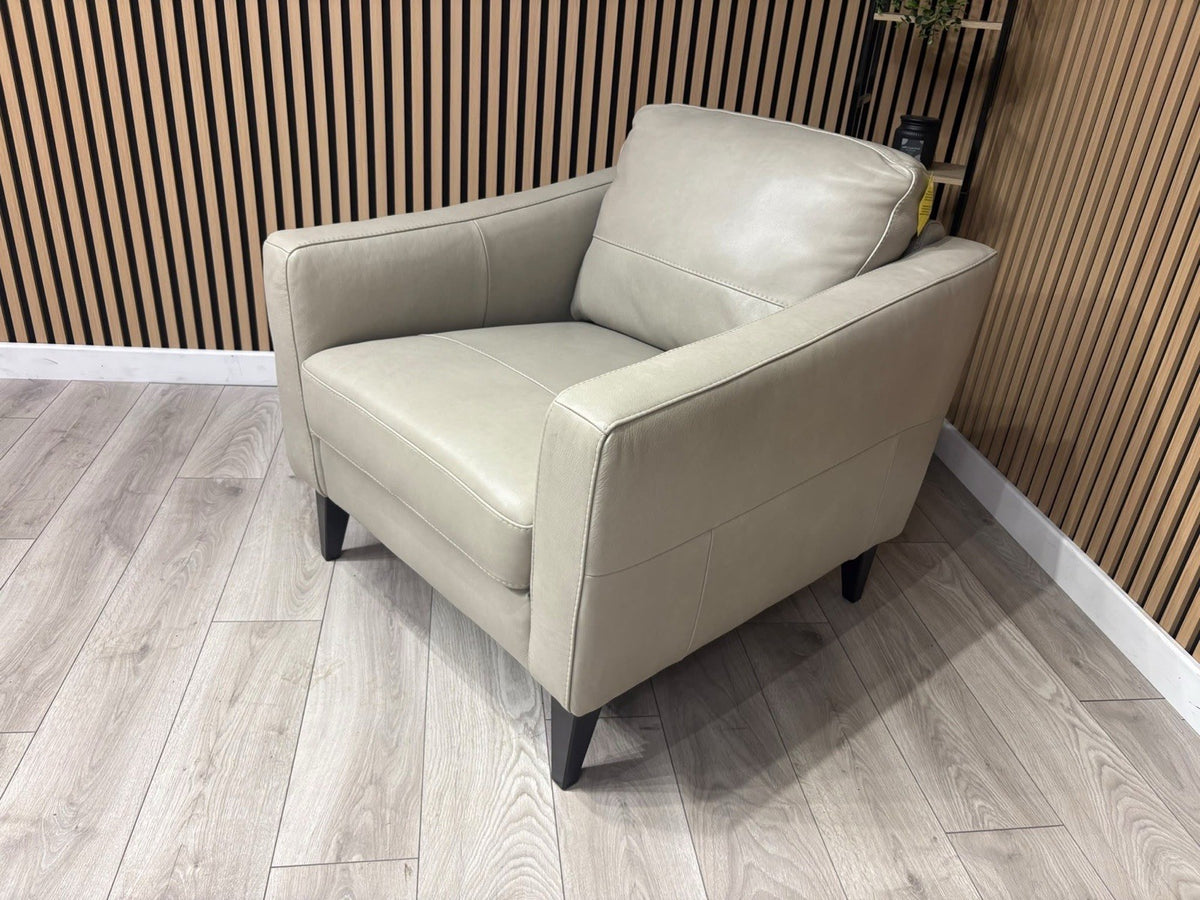 John Lewis BAILEY Style Leather Armchair RRP £1295