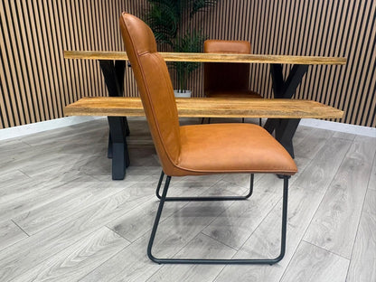 Next Sample - Cuba Mango Wood Dining Set, Different Combinations Available