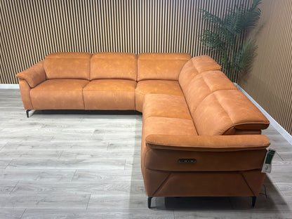 Furniture Village MOET Style Large Fabric Power Recliner Corner - RRP £4,495