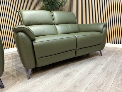 Furniture Village JUDE Style Leather 2 Seater Sofa - RRP £1795