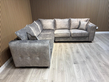 DFS - Cherished Style Corner Sofa, Formal Back - RRP £2595