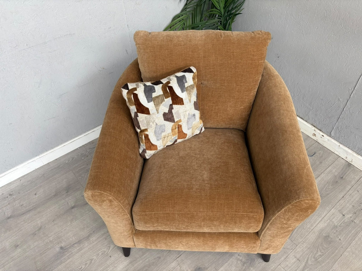 MOLLY Fabric Standard Back Armchair/Accent Chair RRP £899
