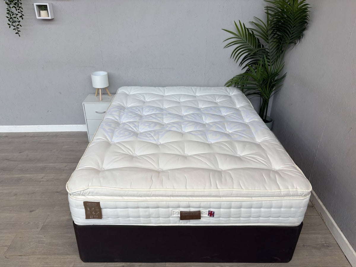 Staples and Co. Artisan Pure DECADENCE Mattress 5ft Kingsize, Firm - RRP £1,899