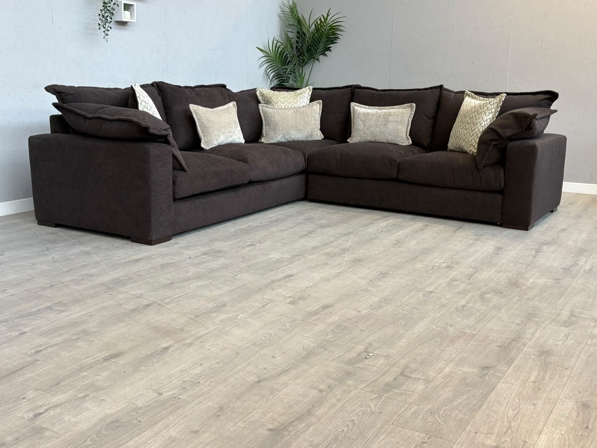 SCS Lennox Fabric Large Corner Sofa ( 2 Corner 2 ) - RRP £3879