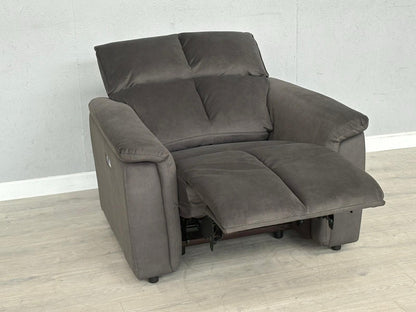 DFS Nestta Fabric Power Recliner Armchair - RRP £699