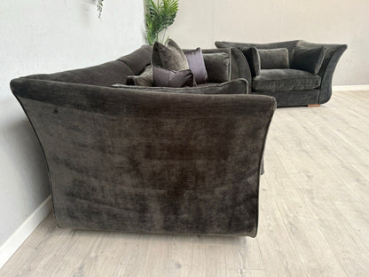 Sofology Westbridge OPERA Fabric Large 4 Seater Sofa + Snuggler Chair, RRP £4598