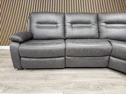 DFS Model Fabric Modular Corner Sofa + Console, Power Recliners - RRP £2,599
