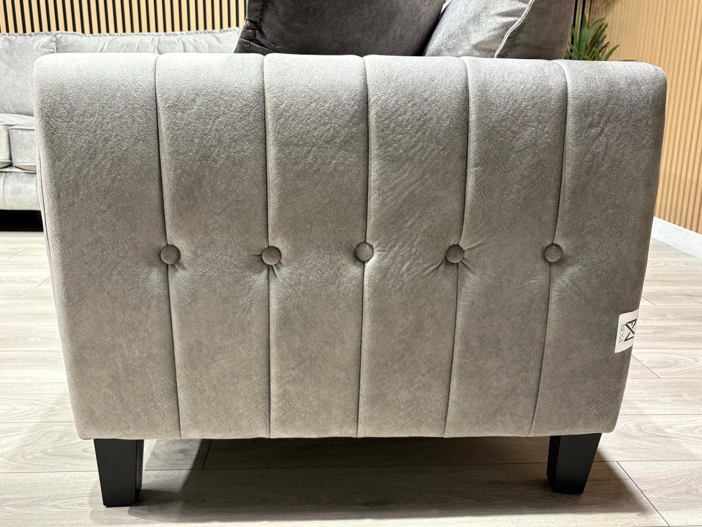 DFS - Cherished Fabric Corner Sofa, Formal Back - RRP: 2399
