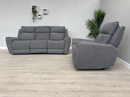 DFS Gilford 3 Seater Sofa + Armchair Power Recliner Sofa Set - RRP £1,748