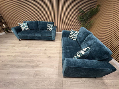 ORION Fabric 3 Seater + 2 Seater Sofa Set - RRP £2278