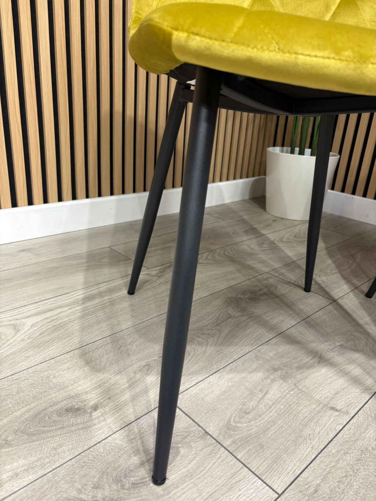 NEXT Sample - Brushed velvet dining chair