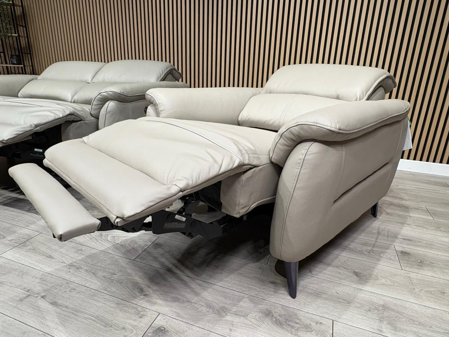 Furniture Village JUDE Style Leather 2 Seater Sofa + Armchair Set - RRP £4,440