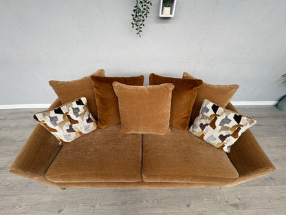 MOLLY Fabric 2 Seater Scatter Back Sofa RRP £1595