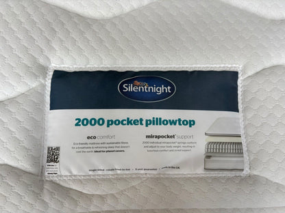 Silentnight 2000 Pocket Pillowtop 5ft Kingsize Mattress - RRP £999