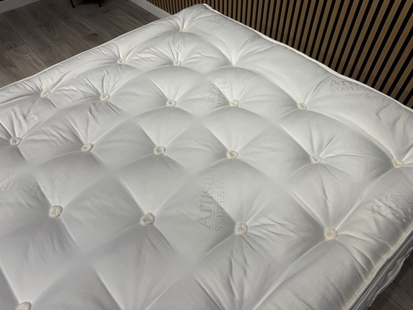 Staples and Co. Artisan DECADENCE 5ft Kingsize Mattress, Medium - RRP £1,399