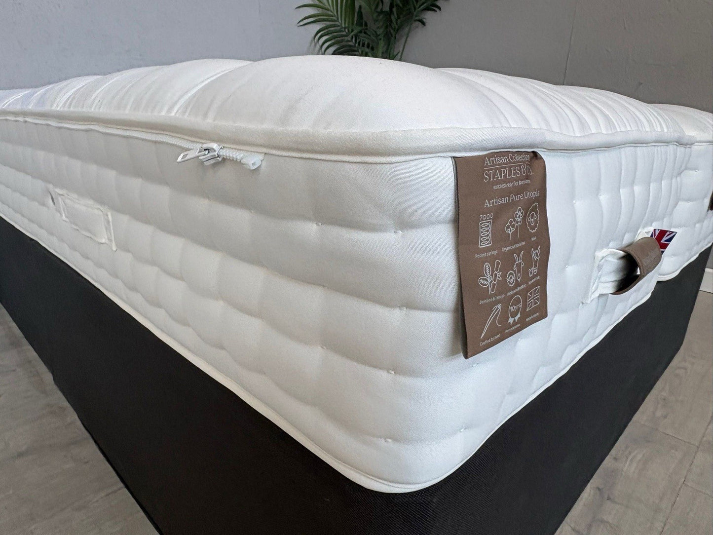 Staples and Co. Artisan UTOPIA 5ft Kingsize Zip & Link Mattress - RRP £2,699