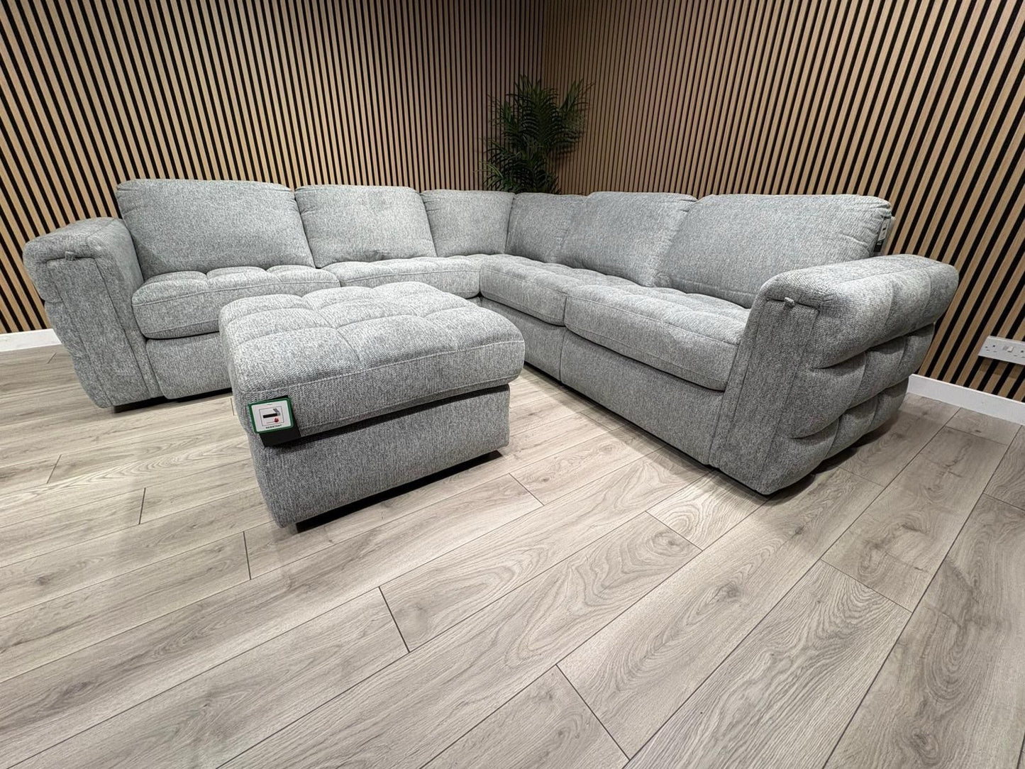 DFS - MAVAM Modular Premium Fabric 2 Corner 2 Sofa + Footstool - RRP £3499