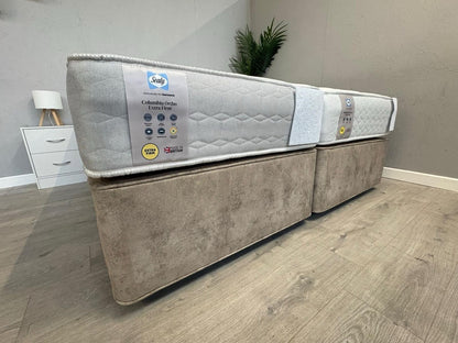 Sealy COLUMBIA Ortho Extra Firm 6ft Superking Zip & Link Mattress - RRP £1,499