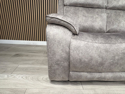 Furniture Village Fabric Power Recliner 3 Seater + 2 Seater Sofa Set - RRP £2590