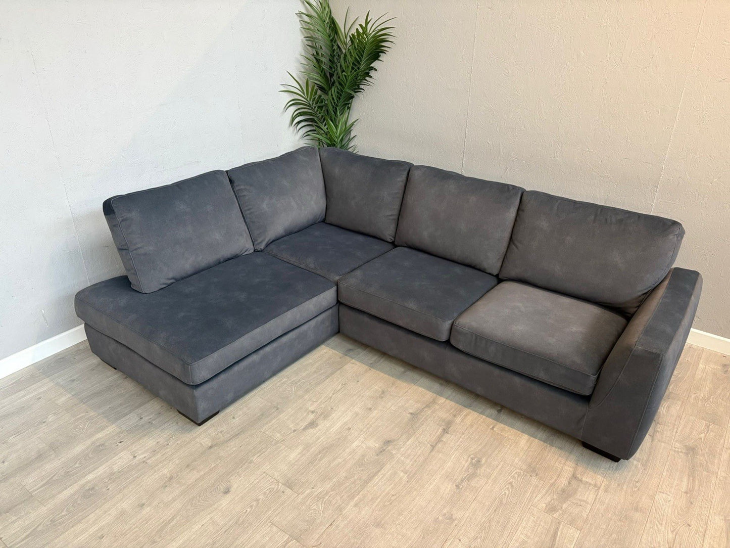 Furniture Village Dinky LHF Fabric Corner Chaise End Sofa - RRP £1495