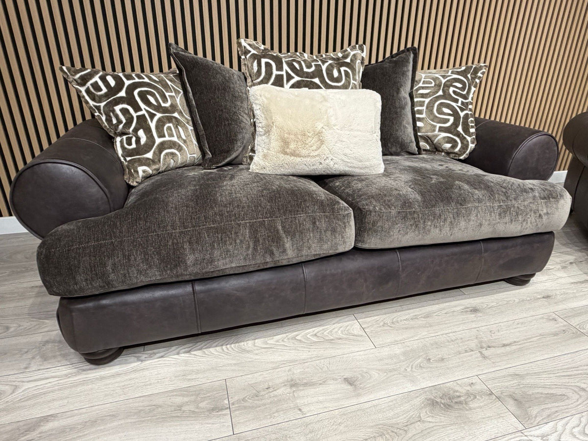 Viscount Fabric 3 Seater Sofa + Love Chair Set - RRP £3898 (PRE ORDER 6-8 WEEKS)