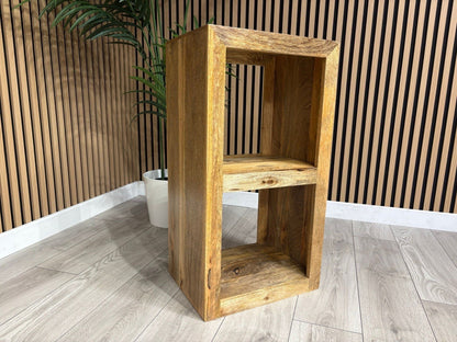 NEXT Sample - Cuba Mango Wood Small Display Cabinet - RRP: £495