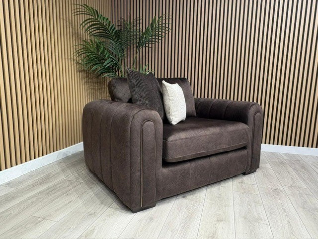 DEVINE Glamour Fabric Sofa Set, Bournville - Different Combinations Available