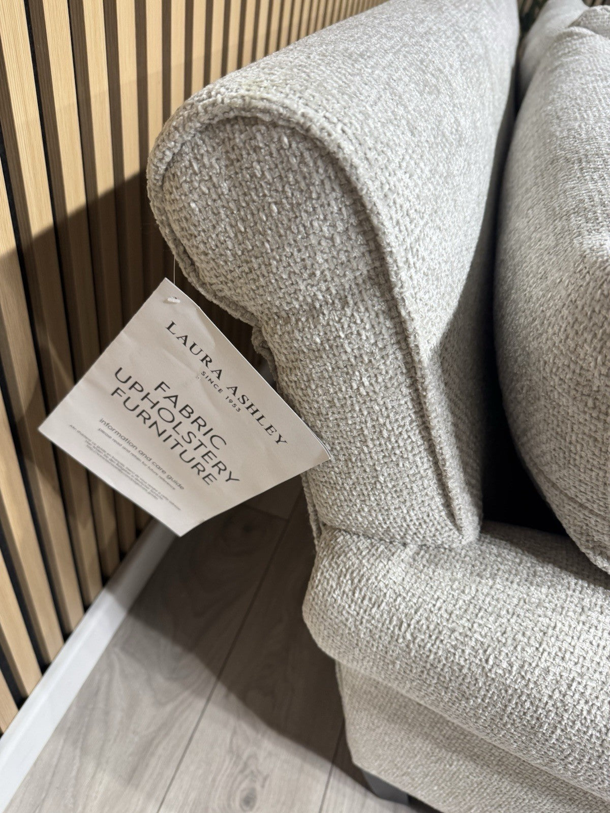 Laura Ashley LYNDEN Style Fabric 3 Seater Sofa + 2 x Armchairs Set - RRP £3395