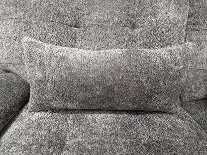 Dallas Electric Power Chaise Grey 3 Seater Sofa Bed - RRP £2500