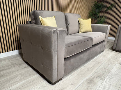 NEXT Sample Fabric 3 Seater Sofa + Love Chair Set - RRP £2498