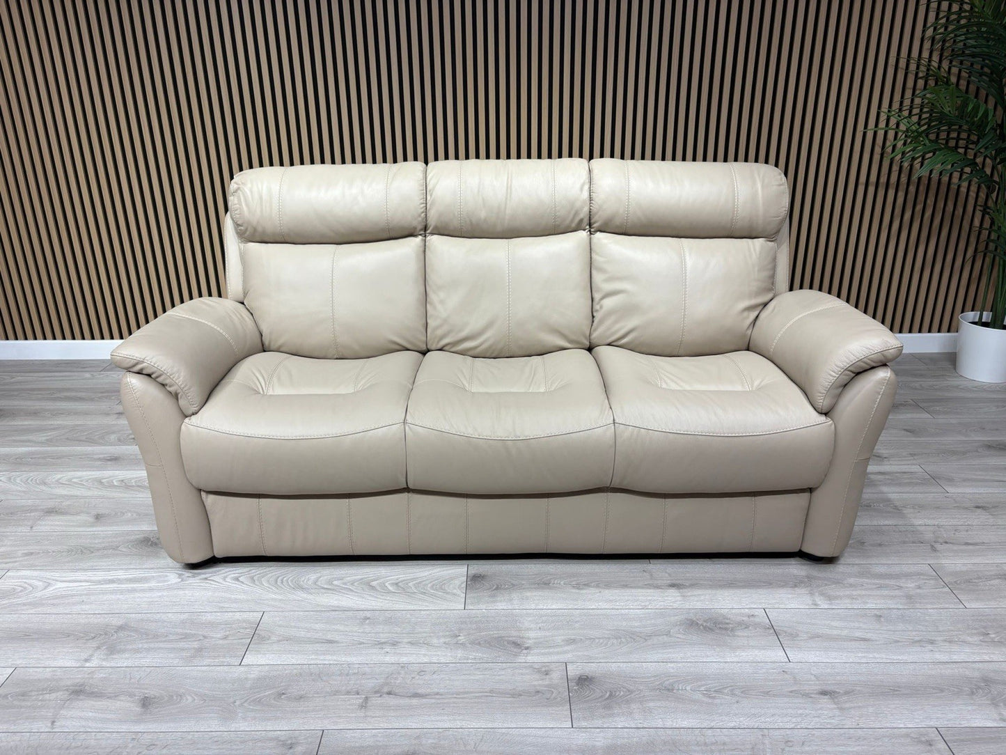 Furniture Village - Relax Station REVIVE Leather 3 Seater Sofa - RRP £2,095