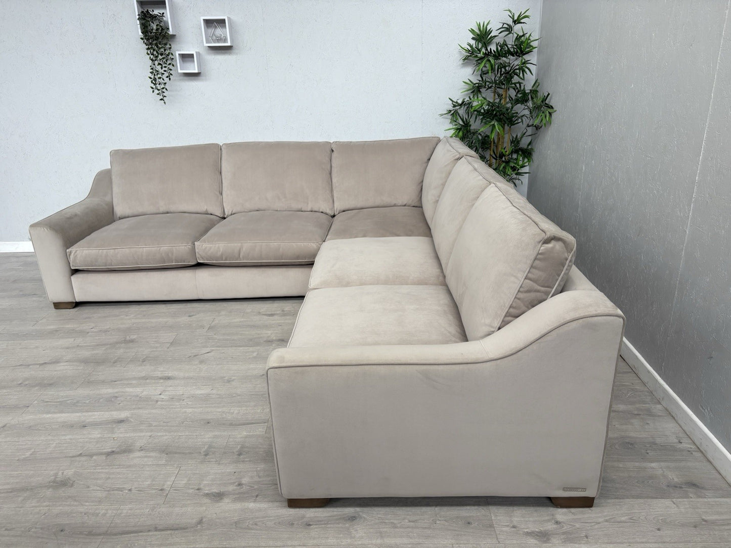 Furniture Village - The Lounge Co. ISOBEL Large Fabric Corner Sofa - RRP £4,845