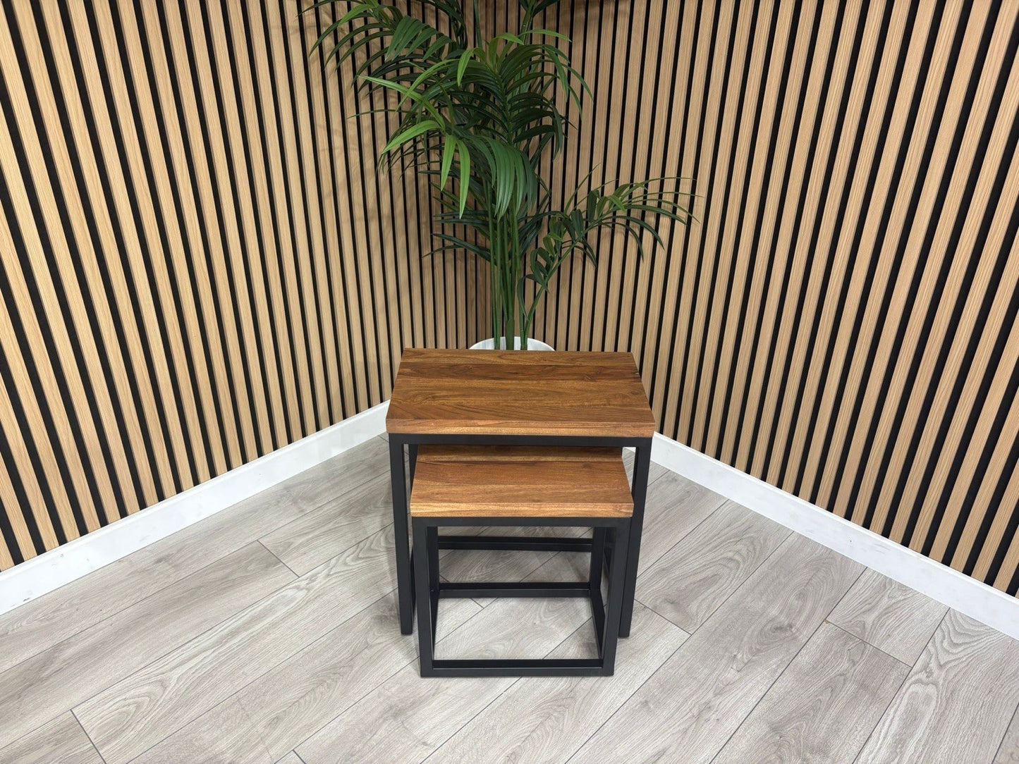 NEXT Sample - New Bronx nest of two tables - RRP: £269