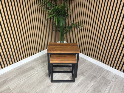 NEXT Sample - New Bronx nest of two tables - RRP: £269
