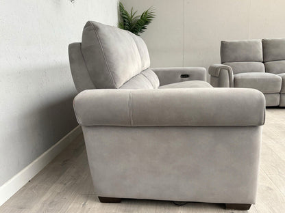 Furniture Village NIXON Fabric 3+2 Seater Power Recliner Sofa Set - RRP £2,290