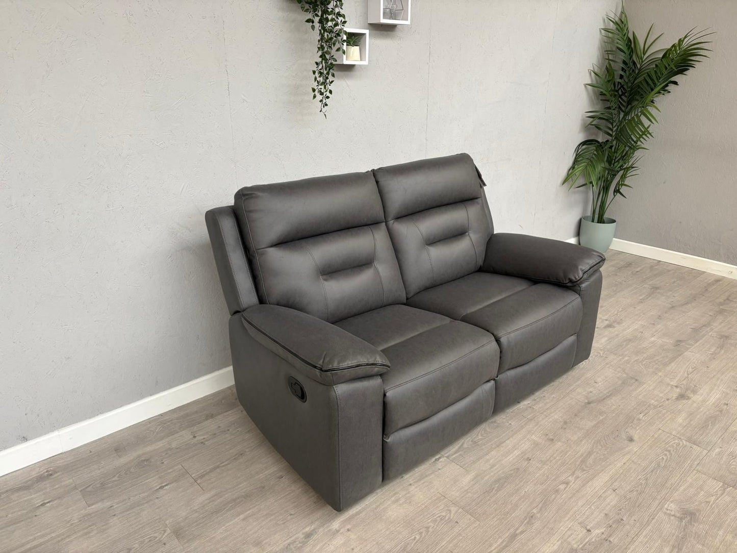 DFS - NEW BRAYLAN Fabric 2 Seater Manual Recliner Sofa - RRP £879