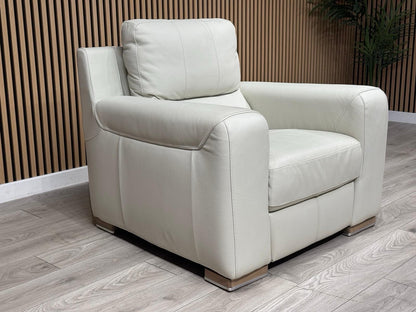 ScS Sisi Italia LUCCA Leather Power Recliner Sofa + Armchair Set - RRP £4298